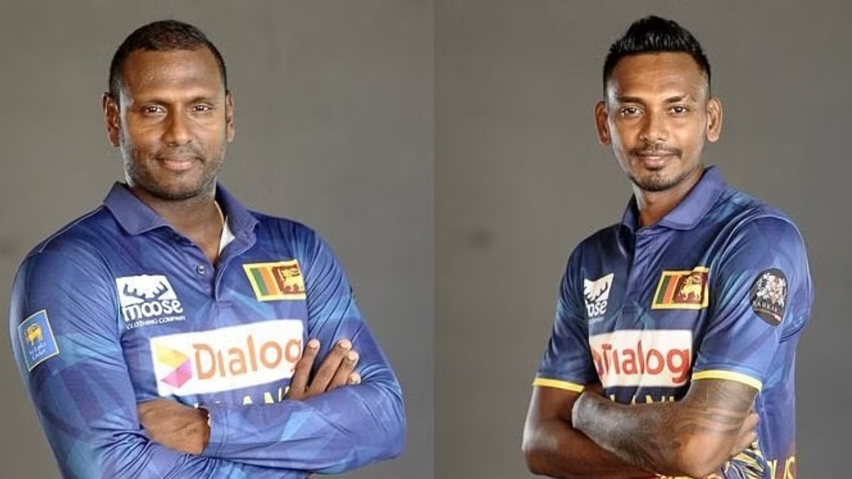 Angelo Mathews and Dushmantha Chameera joined Sri Lanka's World Cup team as reserve players