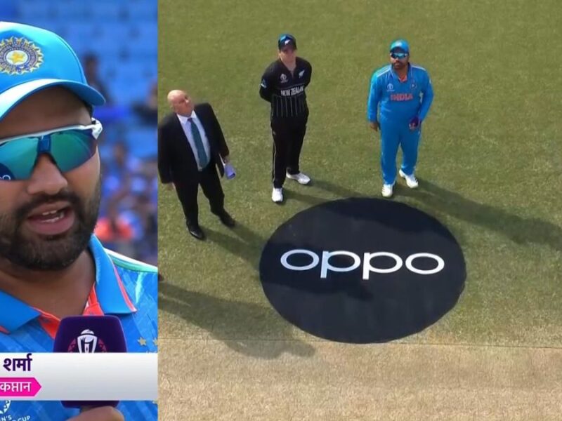 india vs new zealand toss report in world cup 2023