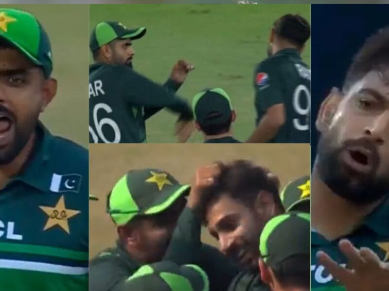 Babar Azam lost his temper during live match, scuffled with Haris Rauf