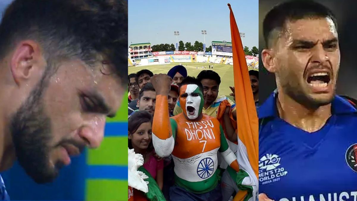 During the live match in World Cup 2023, Naveen Ul Haq was harassed by fans with slogans of Kohli-Kohli