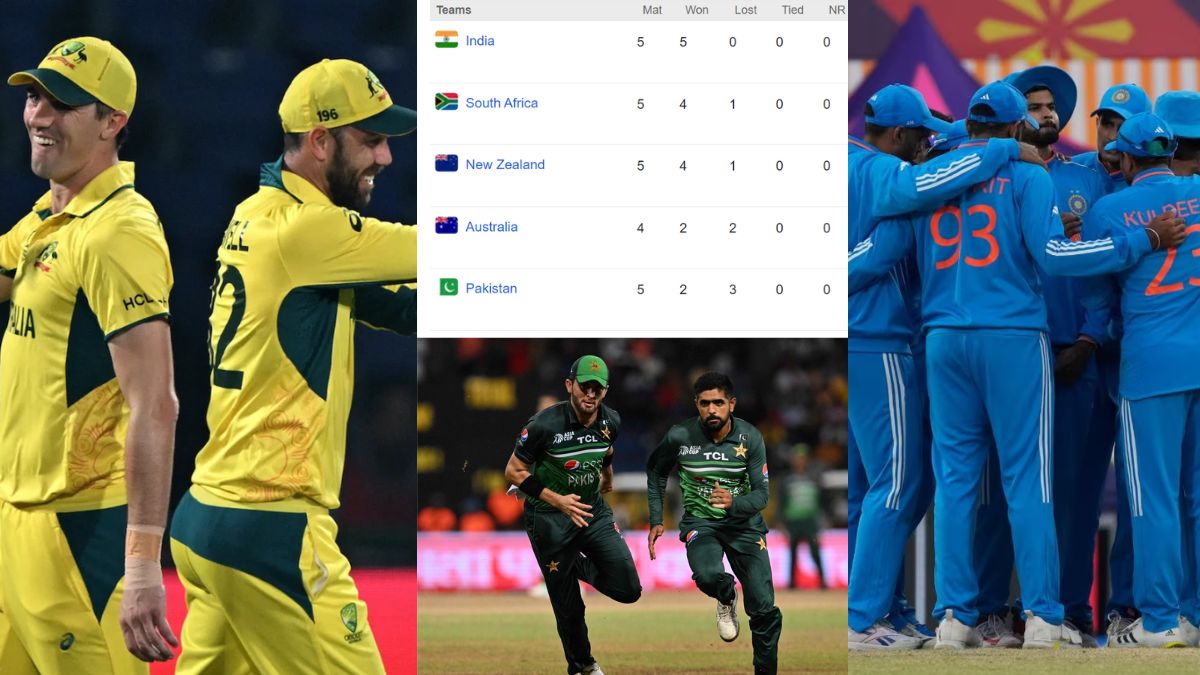 POINTS TABLE: ऑस्ट्रेलिया की तूफानी जीत ने पाकिस्तान को वर्ल्ड कप से किया बाहर, अब ये 4 टीमें जा रहीं सेमीफाइनल में 1