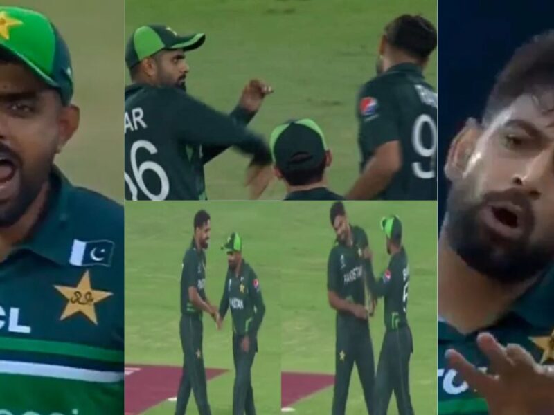 Babar Azam became proud of captaincy, slapped Haris Rauf publicly in Hyderabad