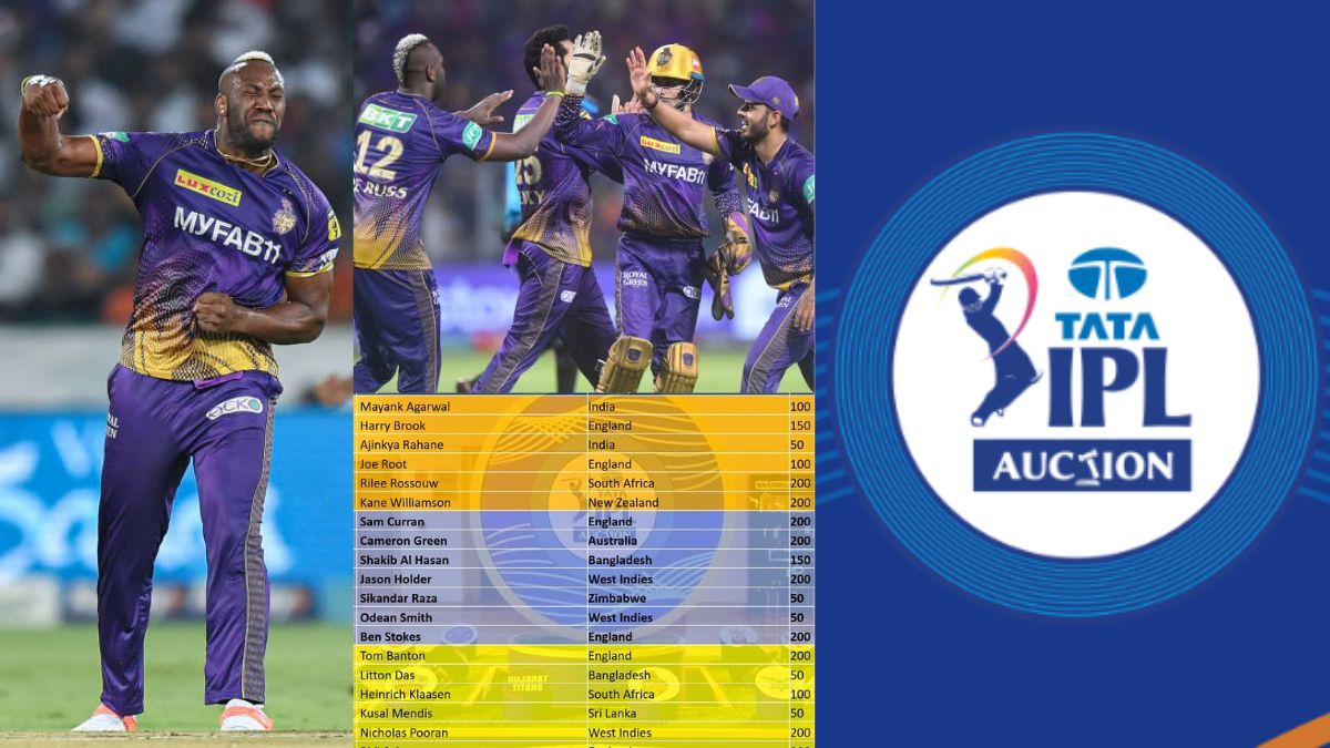 Andre Russell released by Kolkata Knight Riders! These 5 players were also removed from the team