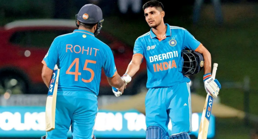 Rohit Sharma and Shubman Gill World Cup 2023 Team India