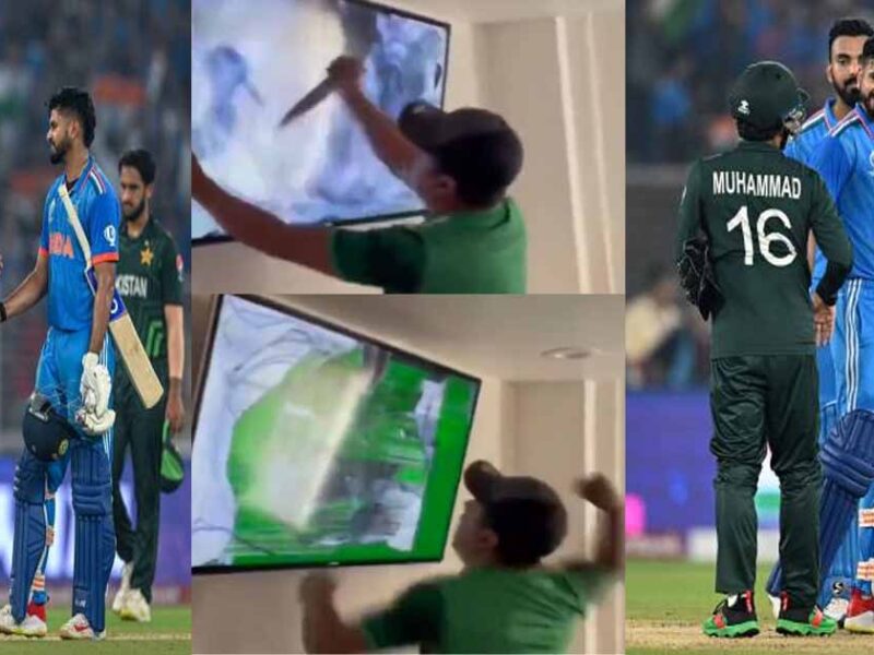after-ind-vs-pak-match-pakistan-fan-broke-tv-video-world-cup-2023