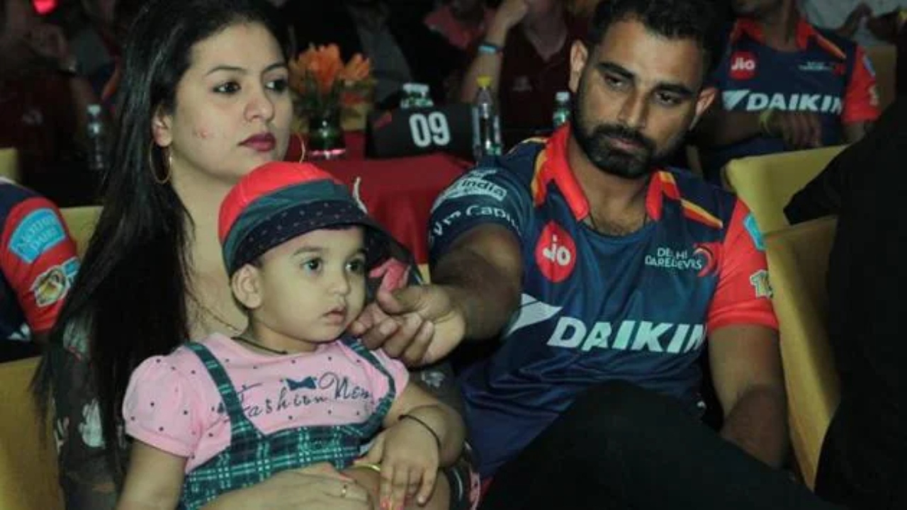 Mohammed Shami With his Ex-Wife