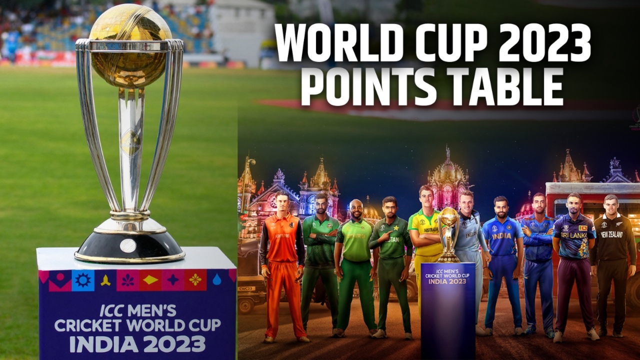 World Cup 2023 Points Table: आईसीसी क्रिकेट विश्व कप 2023 प्वॉइंट्स ...