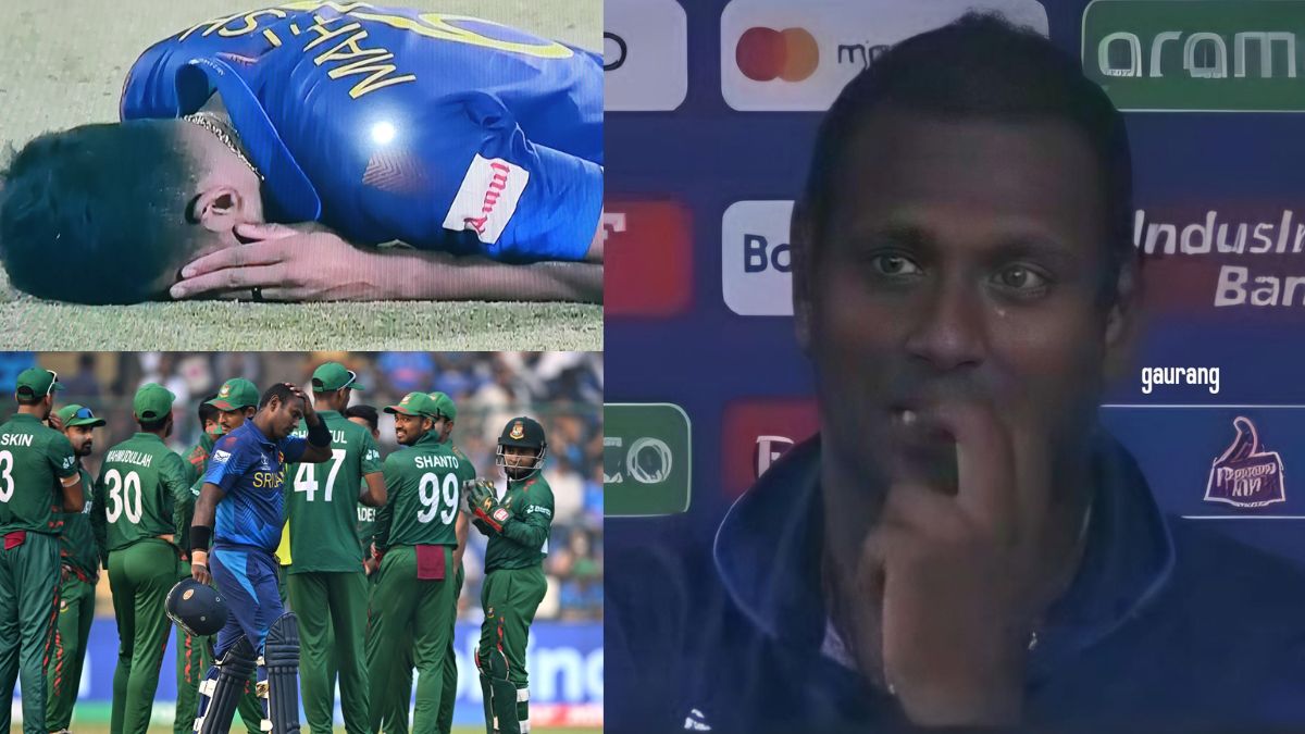 When Bangladesh lost due to dishonesty, Sri Lankan players cried bitterly, then expressed their anger like this