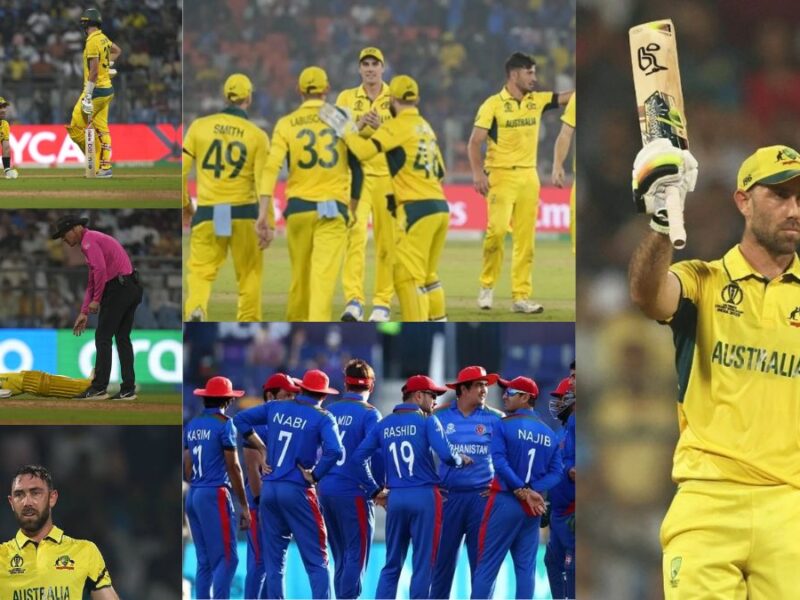 aus vs afg match highlights in hindi world cup 2023 updated heading