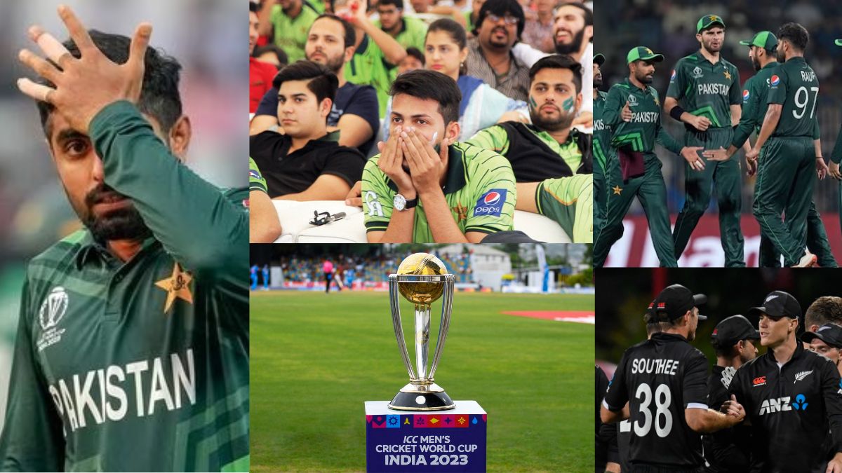 Pakistani fans got a big shock, Babar's team was eliminated from the World Cup without playing the match against New Zealand.