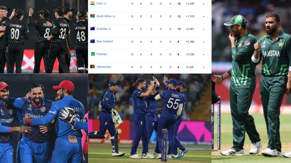 POINTS TABLE: इंग्लैंड की जीत के बाद साफ हुआ सेमीफाइनल का रास्ता, पाकिस्तान नहीं अब यह टीम कर रही क्वालीफाई 1