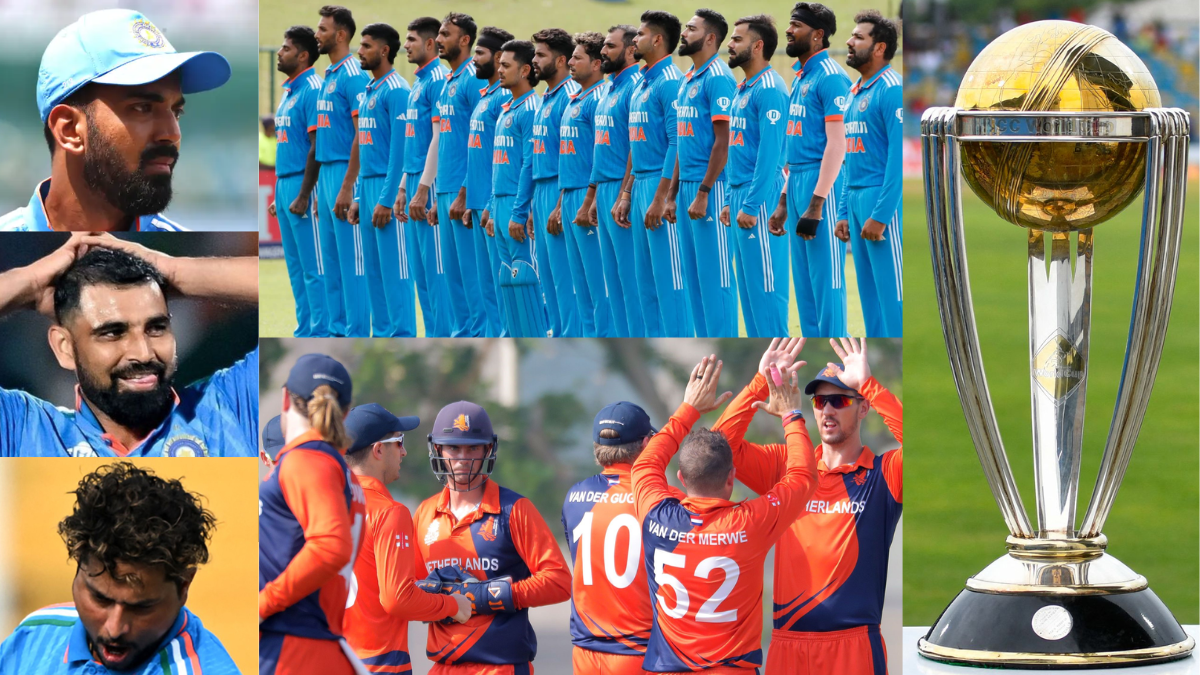 Indian Team Playing 11 for netherland match