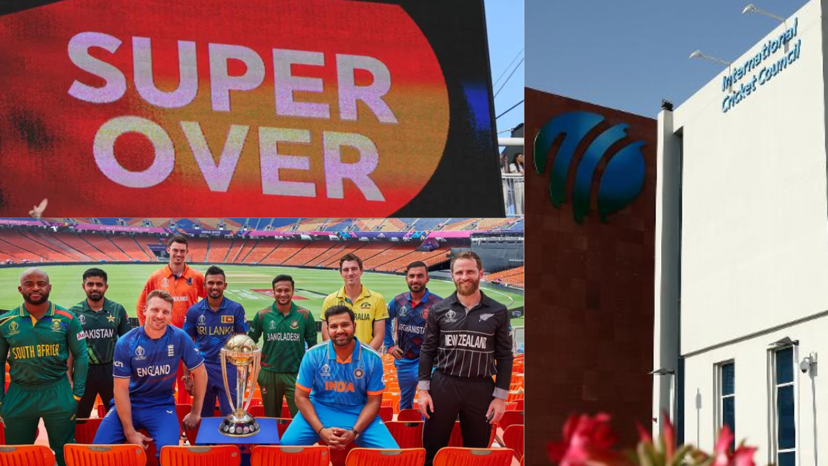 world cup 2023 super over tie rule