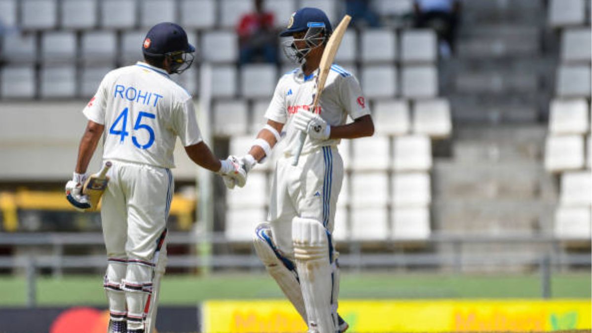Rohit Sharma and Yashasvi Jasiwal