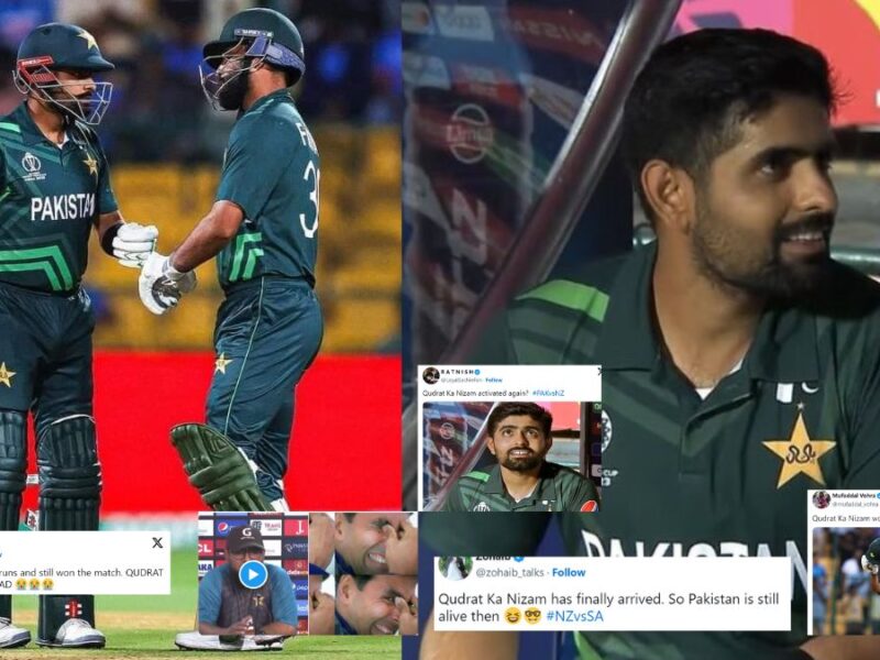 twitter reaction after pakistan win againts new zealand in world cup 2023