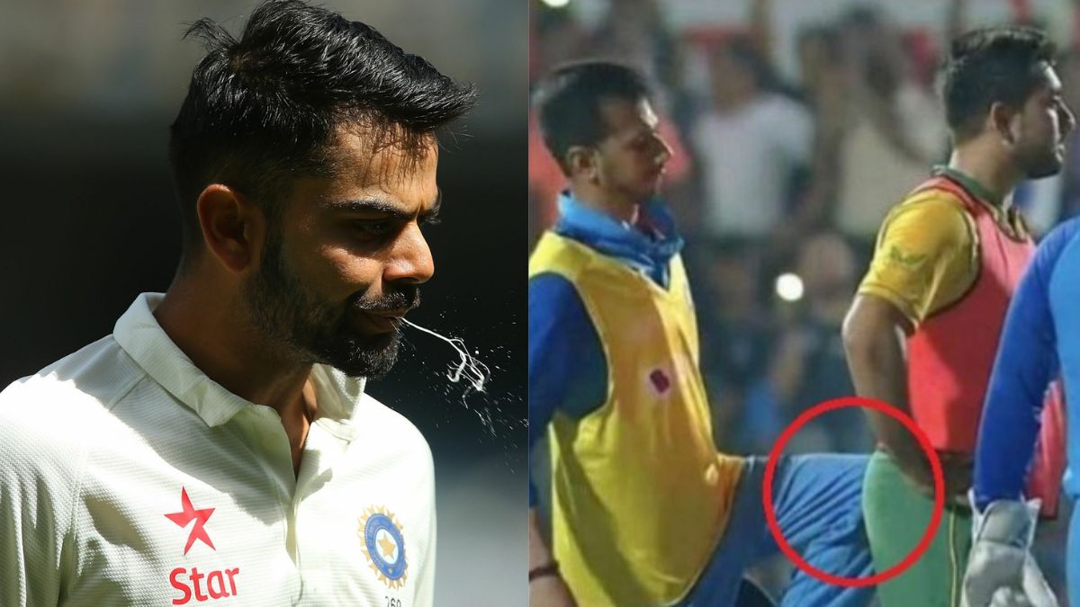 These players of Team India do strange things in the field, some spit repeatedly and some hit them, bring them to the private part
