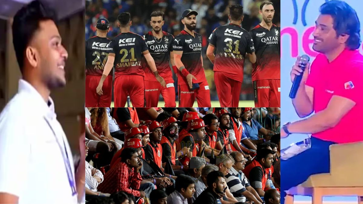MS Dhoni gave epic reply to rcb fan after asking him to join rcb
