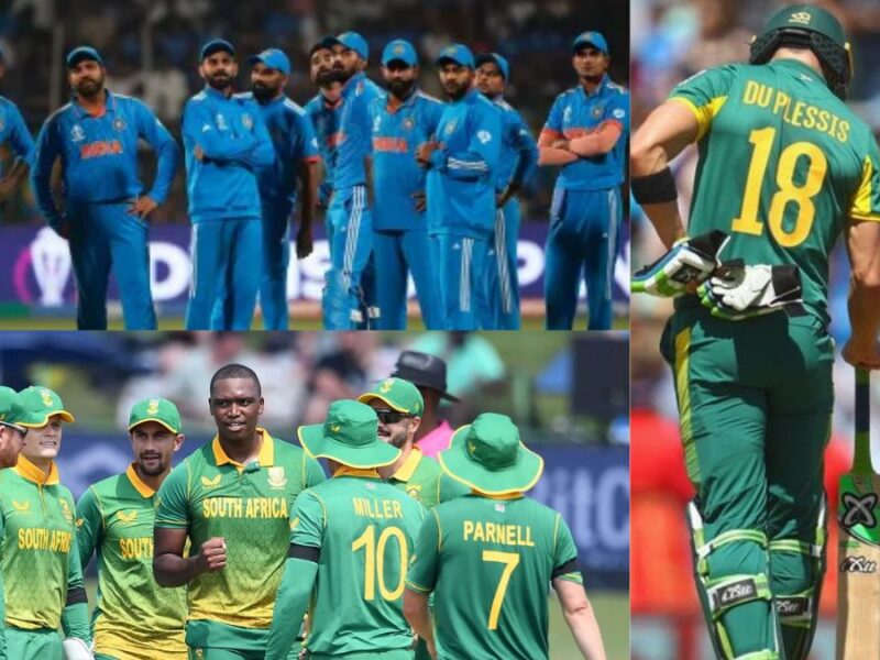 Du Jean du Plessis scored a stormy century against India, Indian bowlers were outmatched by the African team