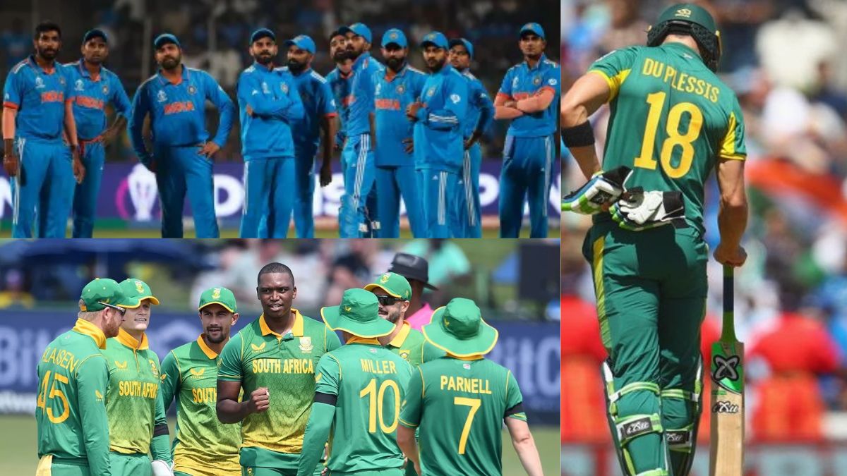 Du Jean du Plessis scored a stormy century against India, Indian bowlers were outmatched by the African team