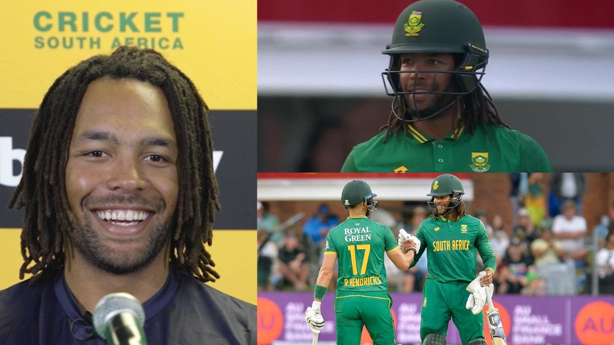 Tony de Zorzi cried after his first century, gave him the credit for success