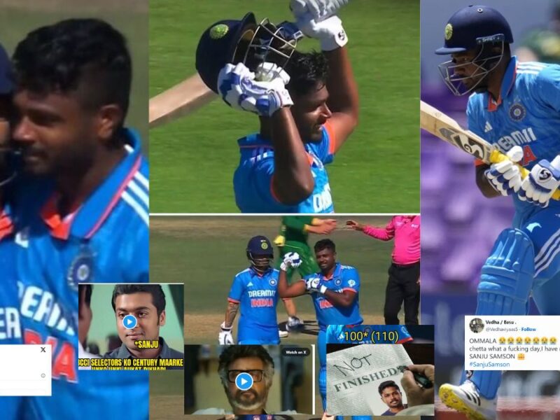 9 years after debut, Sanju Samson scored a century, then the fans scolded the BCCI selectors