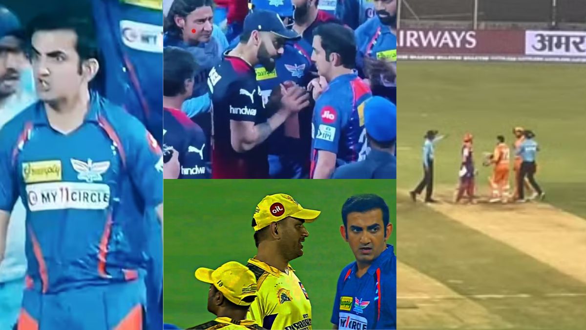 Apart from Sreesanth-Kohli, Gautam Gambhir has also clashed with these players, publicly insulting the country.