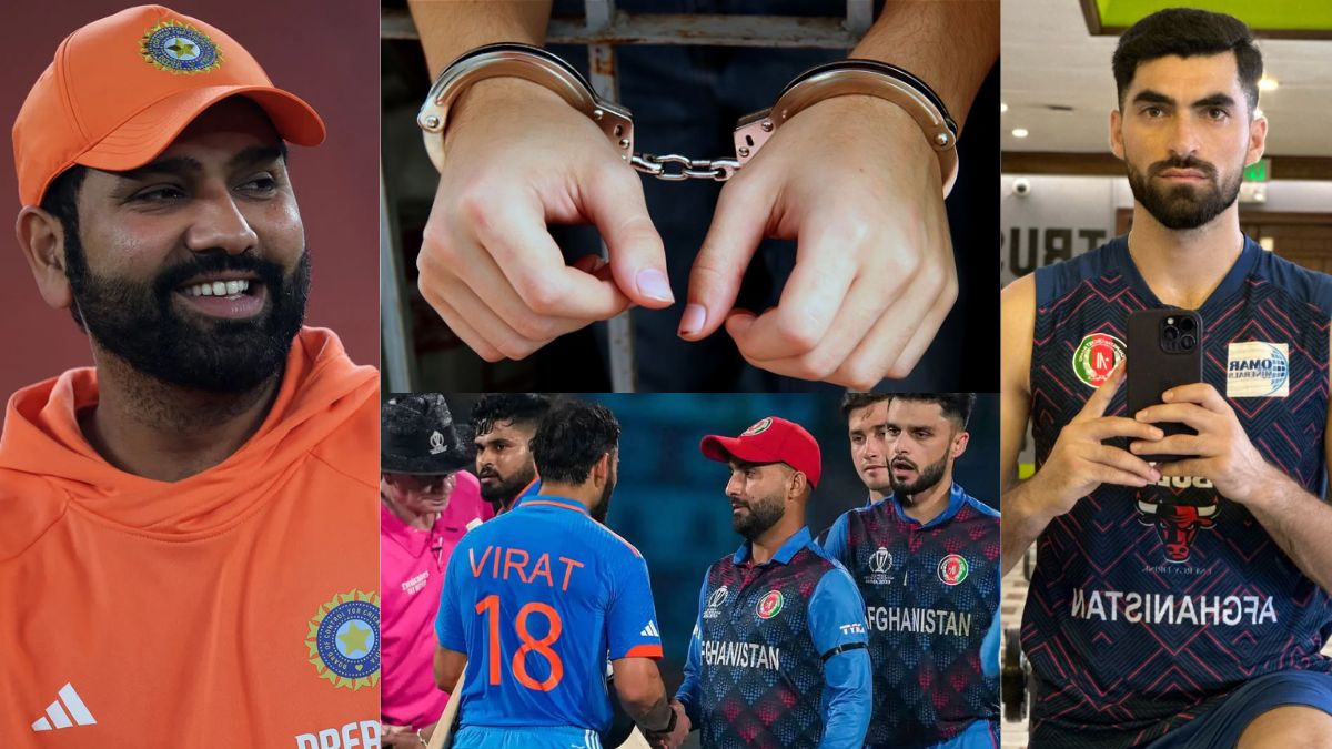 before the start of India vs Afghanistan series, this legendary player is arrested by the police