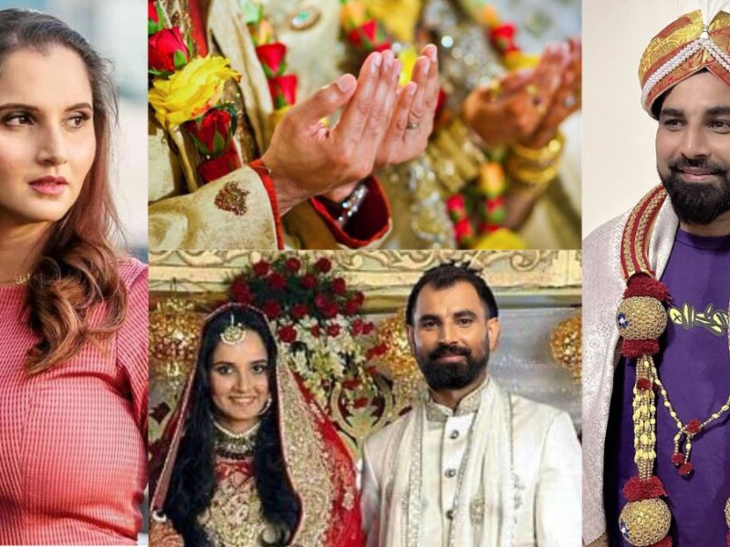 Sania Mirza gave a big surprise to fans, married Mohammed Shami, pictures of the marriage went viral