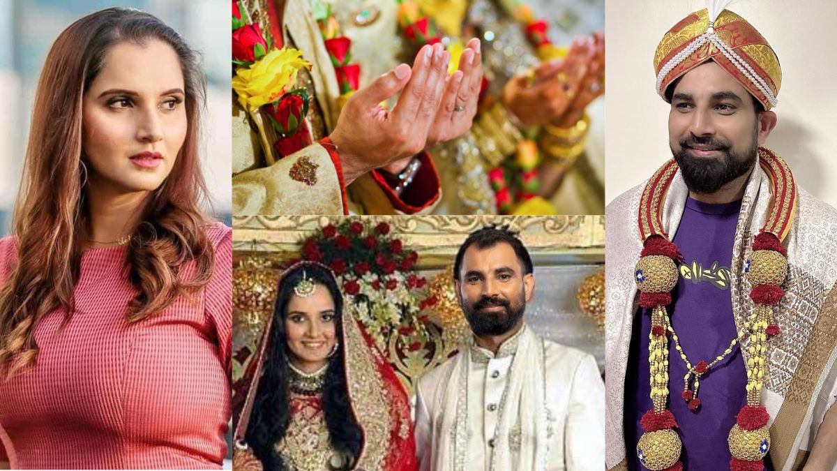 Sania Mirza gave a big surprise to fans, married Mohammed Shami, pictures of the marriage went viral