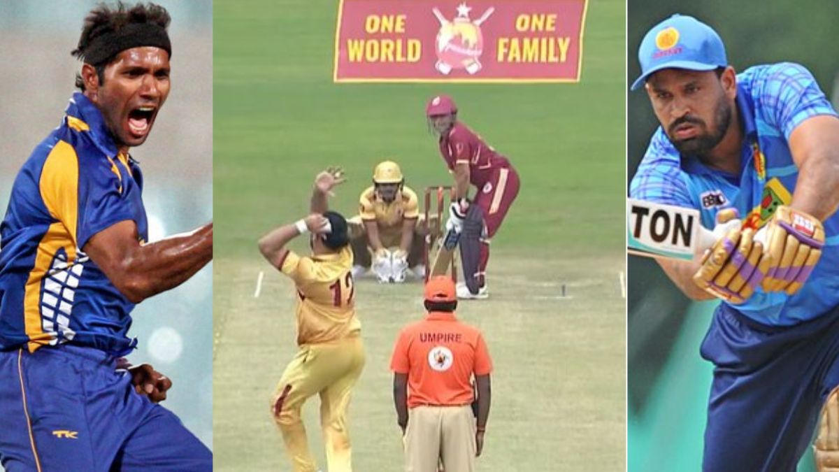 Ashok Dinda publicly showed bullying, pushed Yusuf Pathan down in a live match