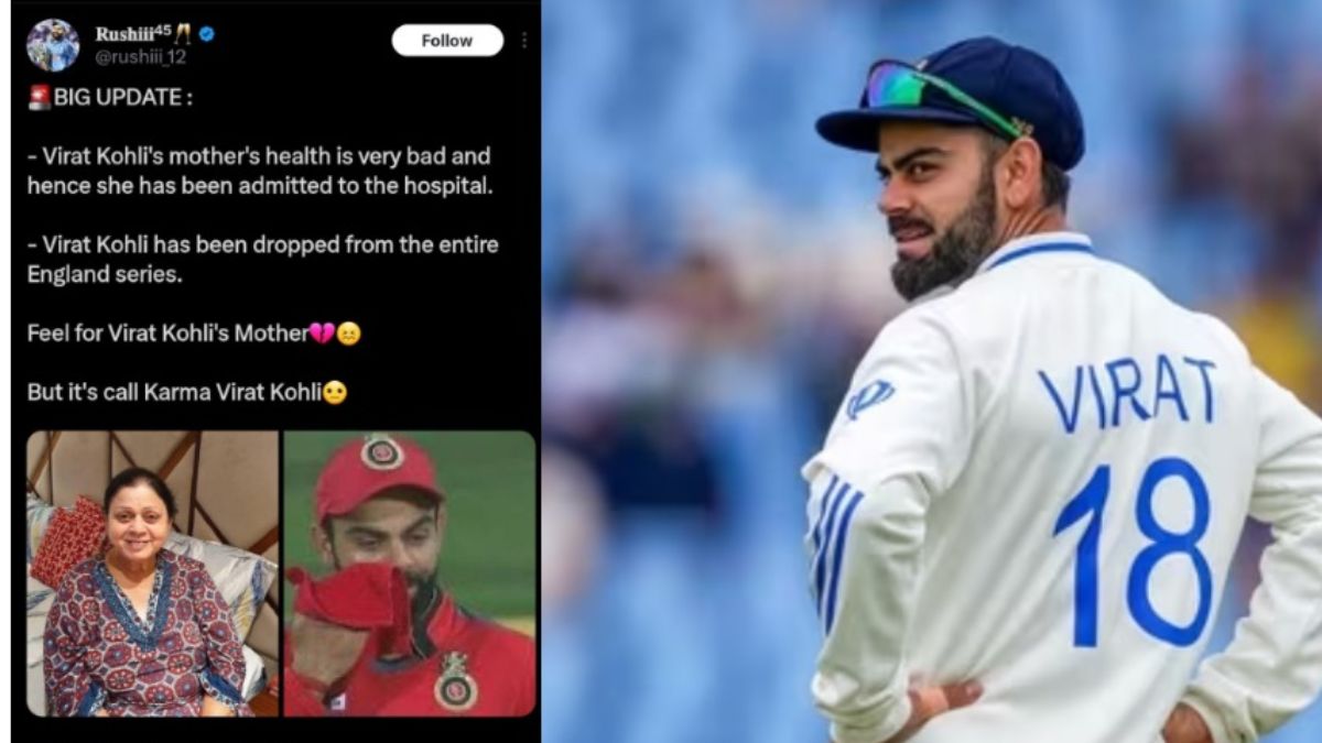 The big reason why Virat Kohli is not playing the Test series against England has come to light