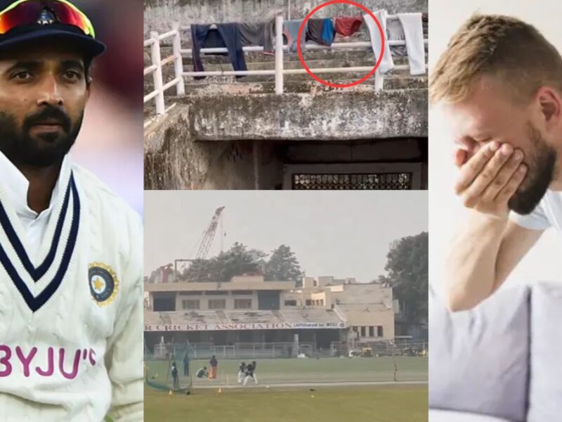 Ajinkya Rahane team is playing where underwear is drying, players vomited after seeing filth in the stadium of Bihar
