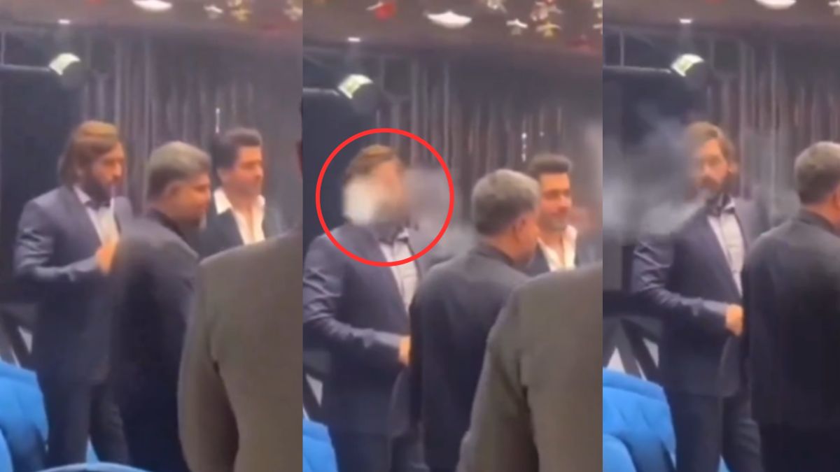 Video of MS Dhoni drunk in a party goes viral, he was blowing smoke of this dangerous thing