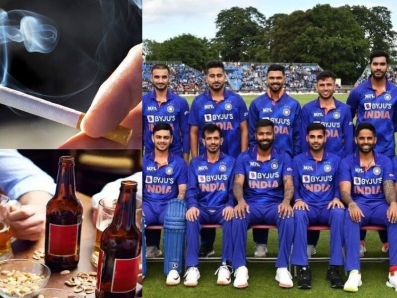 These three Indian cricketers consume cigarettes and alcohol