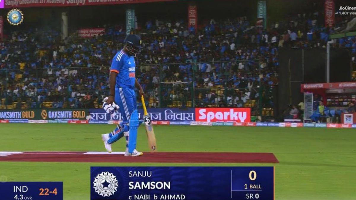 Sanju Samson again broke the trust, made a shameful record in cricket history by getting out on 0.