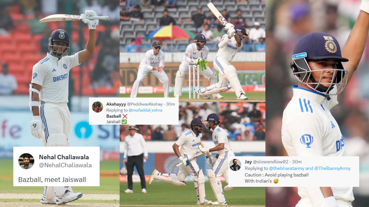 England players trolled due to Yashasvi Jaiswal's stormy innings