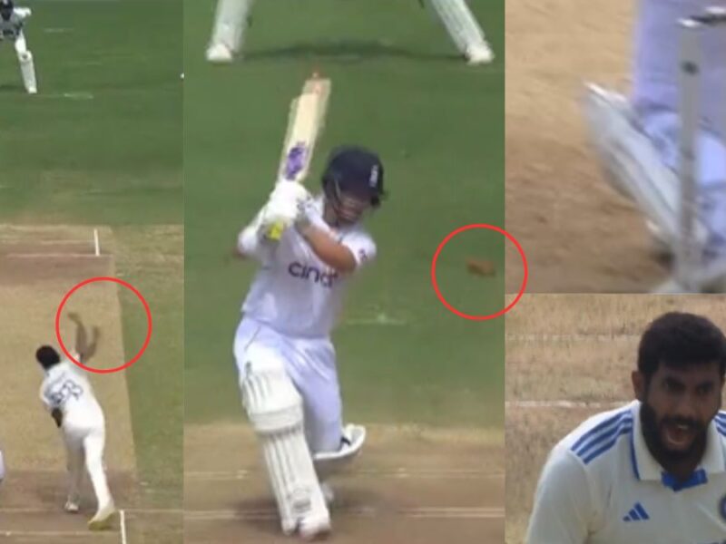 Ben Duckett trembled in front of Jasprit Bumrah's 150kmph ball, the stump fell 10 meters away on the best ball of 2024.