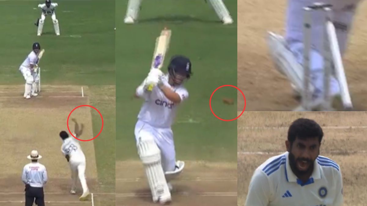 Ben Duckett trembled in front of Jasprit Bumrah's 150kmph ball, the stump fell 10 meters away on the best ball of 2024.