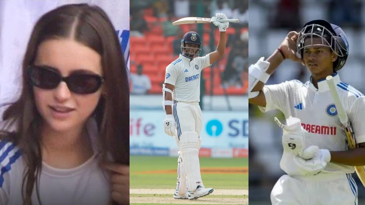 Yashasvi Jaiswal's girlfriend is beautiful, spotted during test match against England