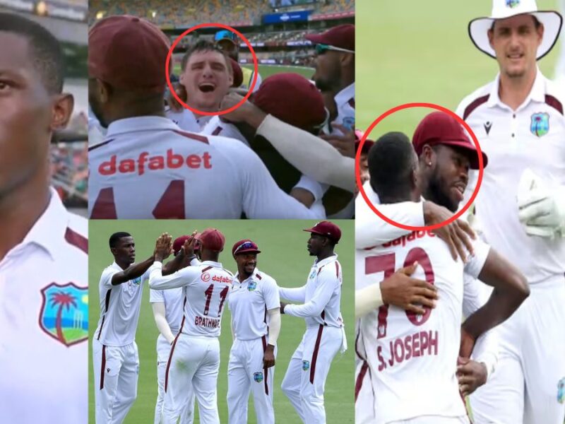 West Indies players cried bitterly after the win against Australia