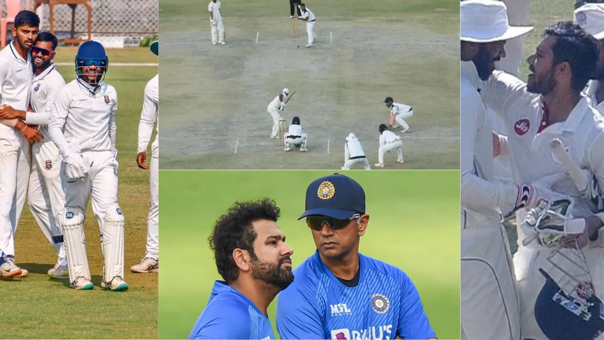 Plunged on 138 again...This domestic cricket team showed mirror to Rohit-Dravid, told how they make comeback in test cricket
