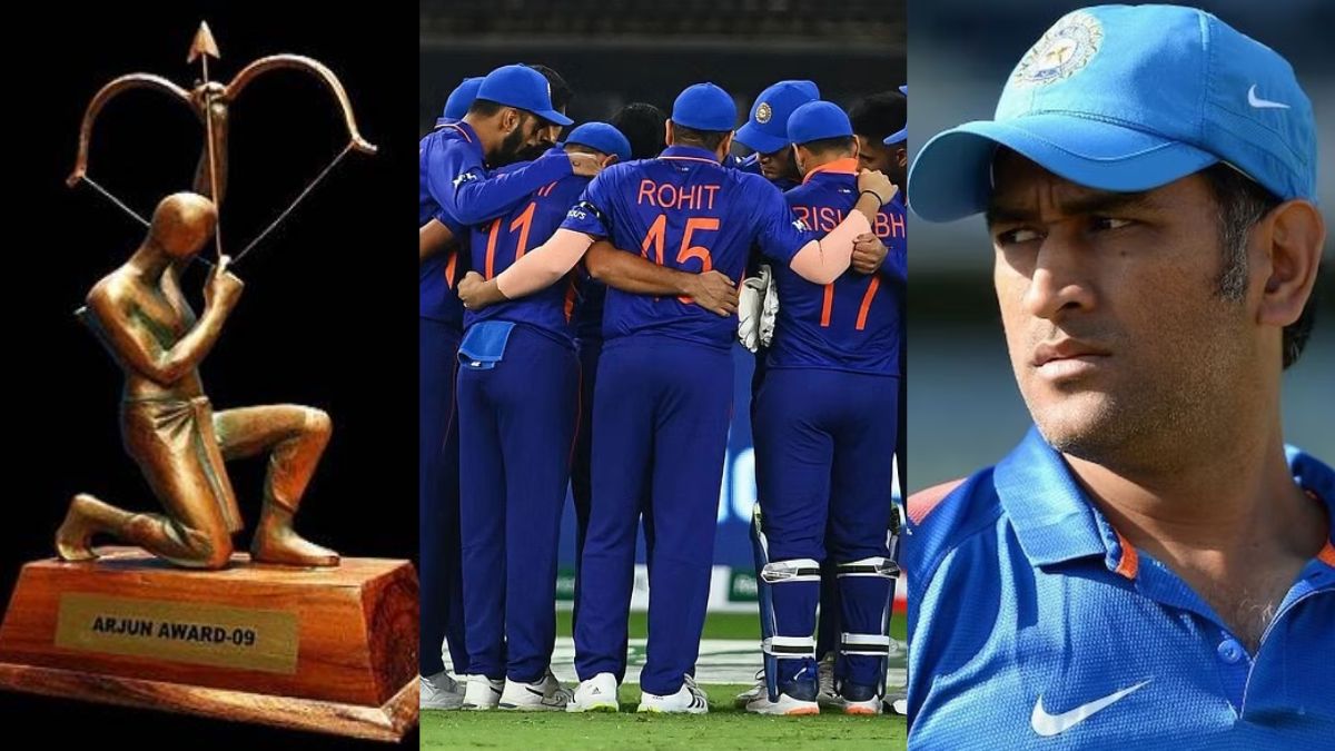 These 4 Indian players have not received Arjun Award till date, Captain Cool Dhoni's name also included in the list