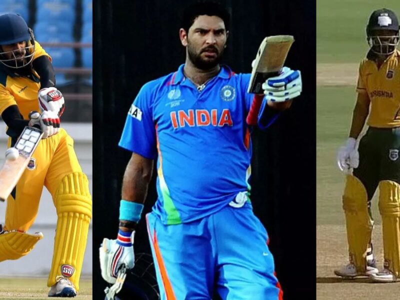 Rituraj Gaikwad broke Yuvraj Singh's record, created history by hitting 7 sixes in one over.