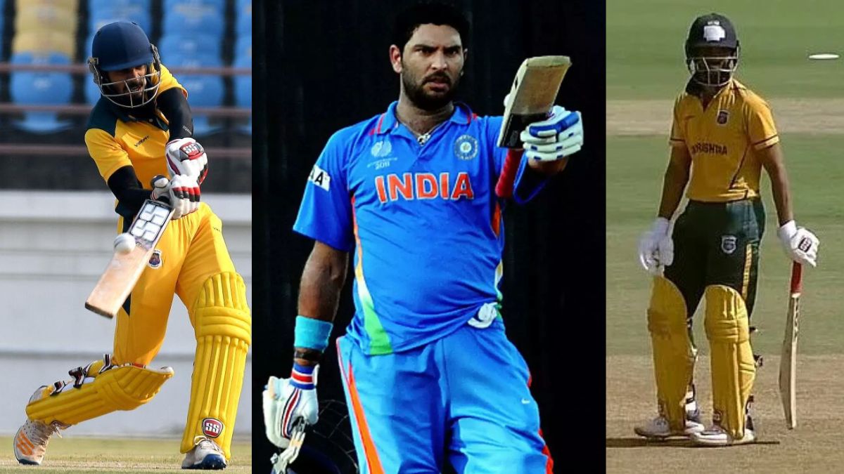 Rituraj Gaikwad broke Yuvraj Singh's record, created history by hitting 7 sixes in one over.