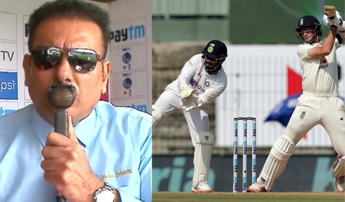 He has 6 inches...; Ravi Shastri talked dirty in the live match, gave a ridiculous statement on Joe Root's DRS