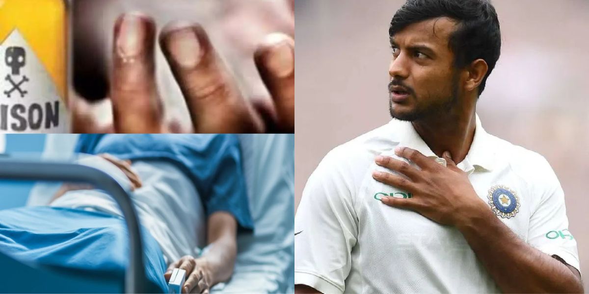 Mayank Agarwal fighting for life and death in the hospital, poison given in drinking water in the plane