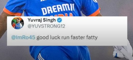 Yuvraj Singh commented after Rohit Sharma's runout
