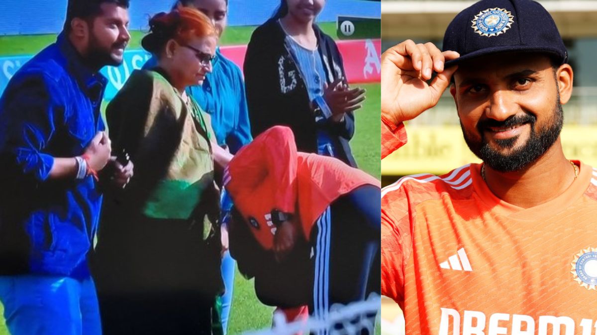 Mother cried bitterly on the debut of son Akash Deep, sisters also shed tears, emotional VIDEO went viral