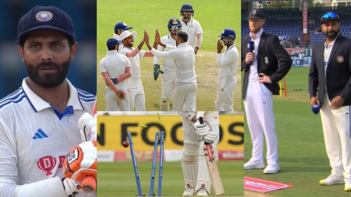 Jadeja came to play Ranji in the middle of Visakhapatnam test, ruined the team by scoring 0 runs