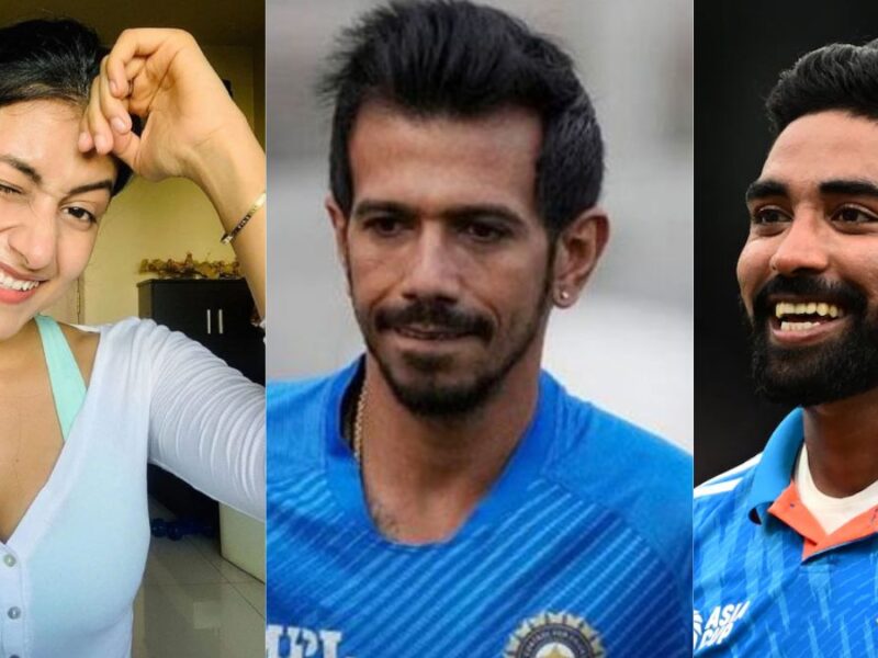 Now Chahal's wife Dhanashree is infatuated with Mohammed Siraj, openly expressed her love on social media